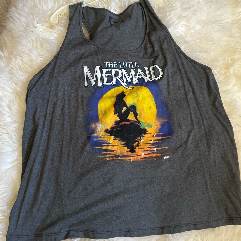 Torrid x Disney racer back Little Mermaid Tank Top